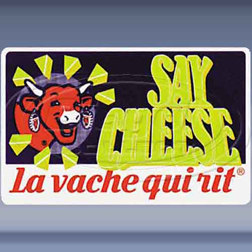 La vache qui rit (blauw)