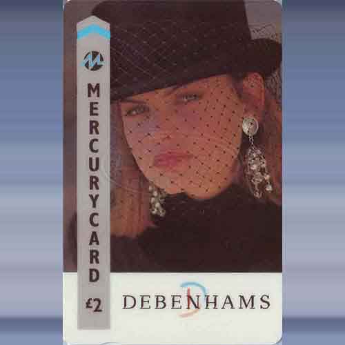 Debenhams - Lady in hat