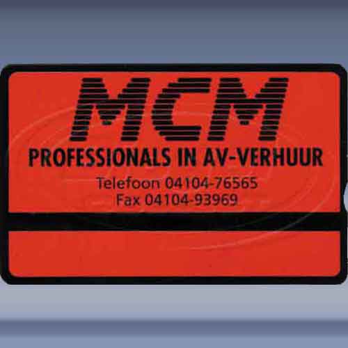 MCM Professionals in AV-verhuur