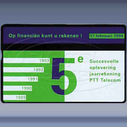 PTT Telecom Op financiën kunt u rekenen!