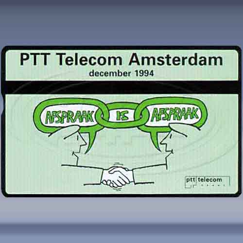 PTT Telecom Amsterdam, Afspraak = Afspraak