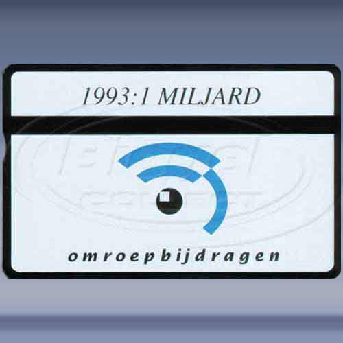 1993 : 1 Miljard Omroepbijdragen