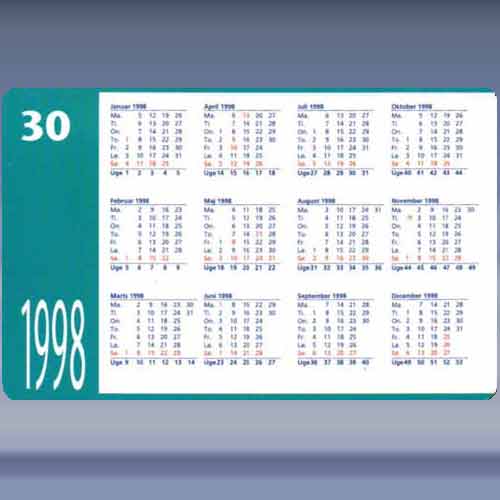 Kalender 1998