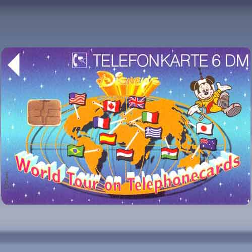 World Tour on Telephonecards (c)