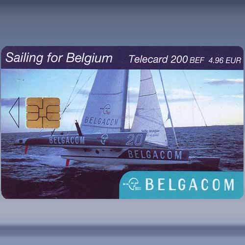 Sailing for Belgium (BEF + Euro)