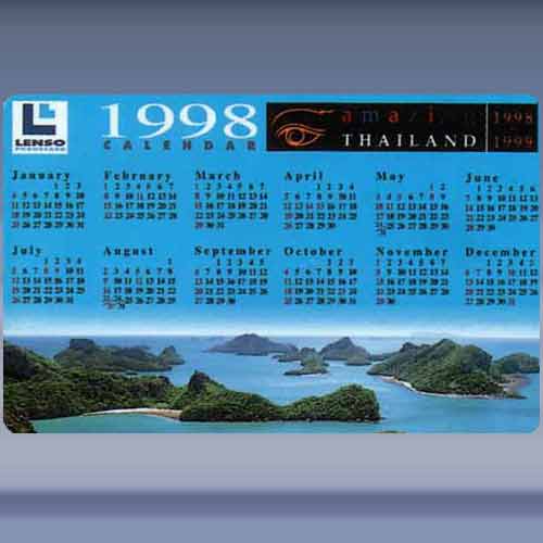 Calendar 1998